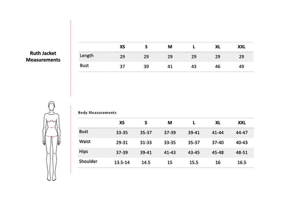 Size Chart 1